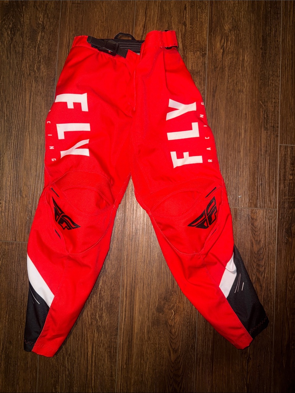 Fly Racing Kids Red Motocross Pants